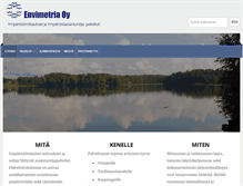 Tablet Screenshot of envimetria.fi